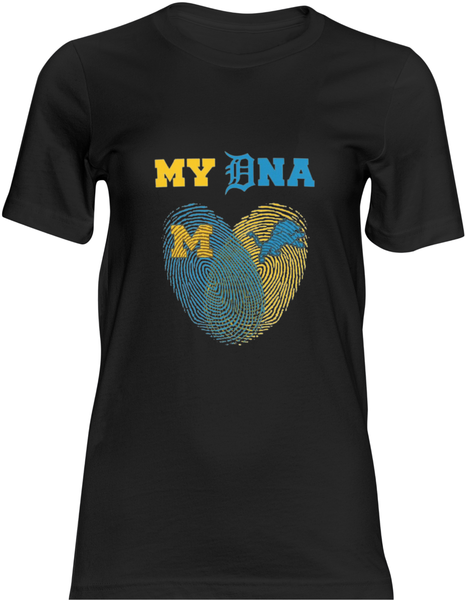 “My DNA” Michigan Wolverines × Detroit Lions Shirt
